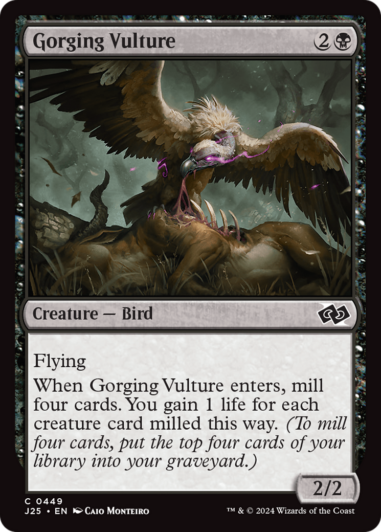 Gorging Vulture [Foundations Jumpstart] | Gate City Games LLC