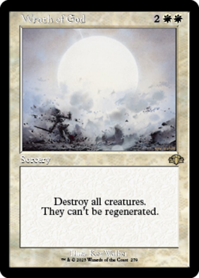 Wrath of God (Retro) [Dominaria Remastered] | Gate City Games LLC
