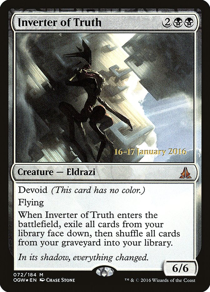 Inverter of Truth [Oath of the Gatewatch Prerelease Promos] | Gate City Games LLC