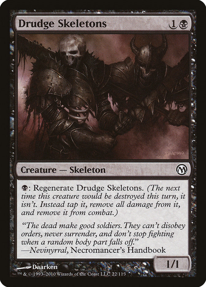 Drudge Skeletons [Duels of the Planeswalkers] | Gate City Games LLC