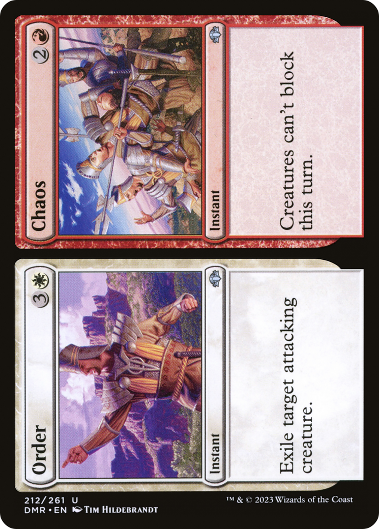Order // Chaos [Dominaria Remastered] | Gate City Games LLC