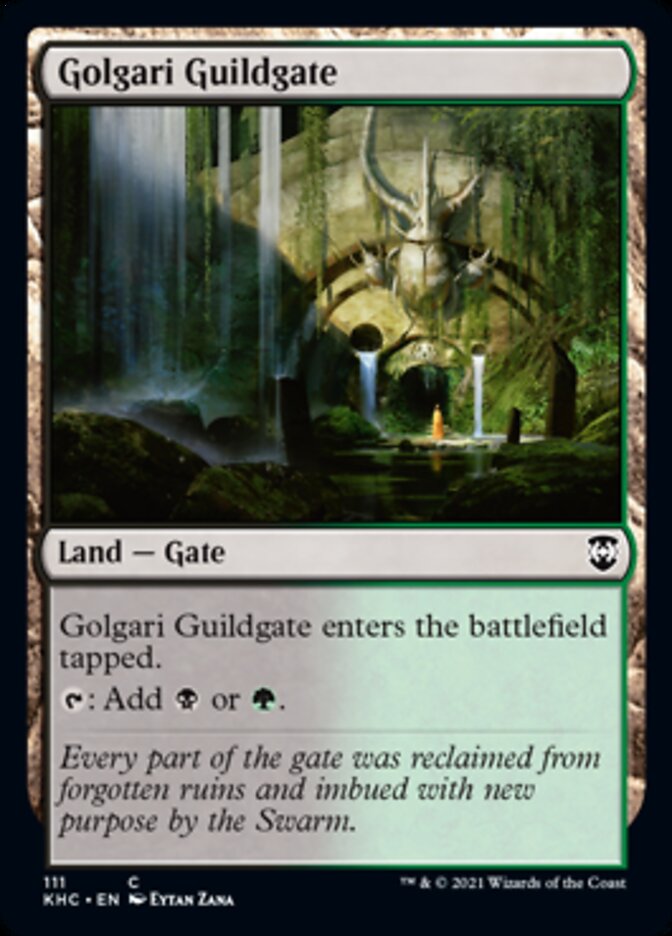 Golgari Guildgate [Kaldheim Commander] | Gate City Games LLC