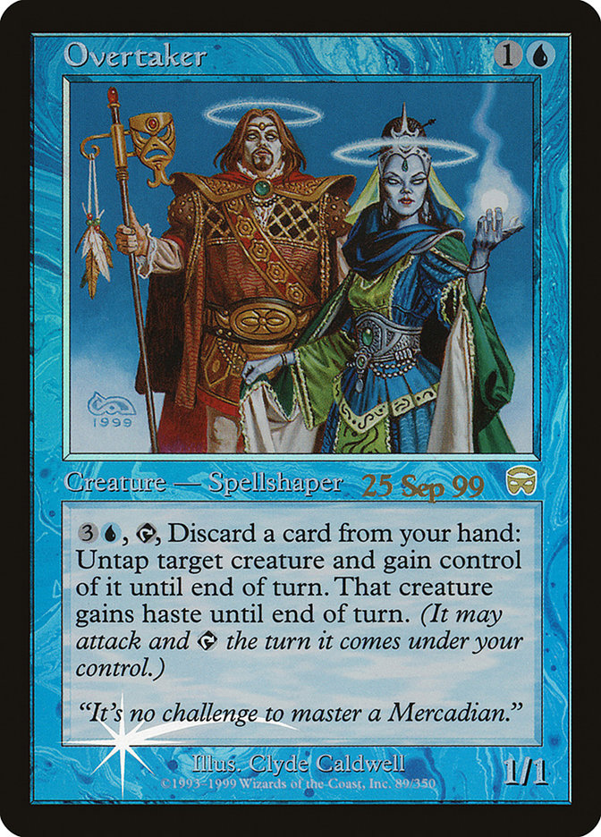 Overtaker [Mercadian Masques Promos] | Gate City Games LLC
