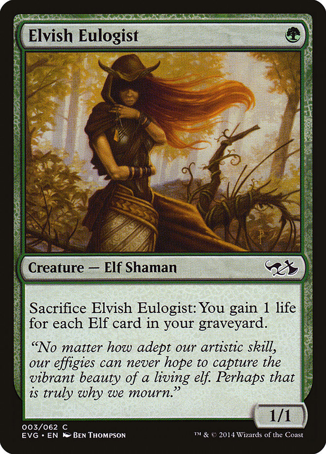 Elvish Eulogist (Elves vs. Goblins) [Duel Decks Anthology] | Gate City Games LLC