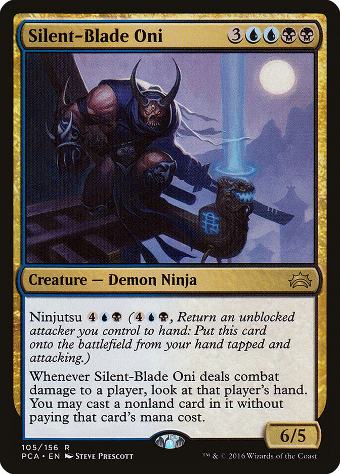 Silent-Blade Oni [Planechase Anthology] | Gate City Games LLC