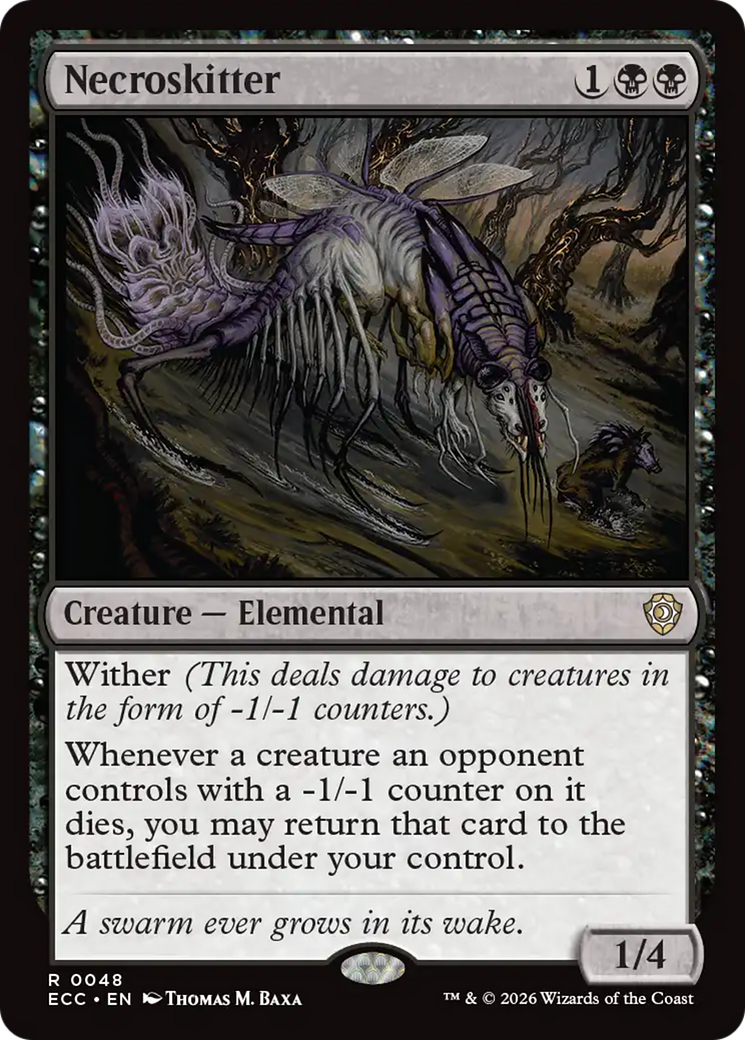 Necroskitter [Lorwyn Eclipsed Commander] | Gate City Games LLC