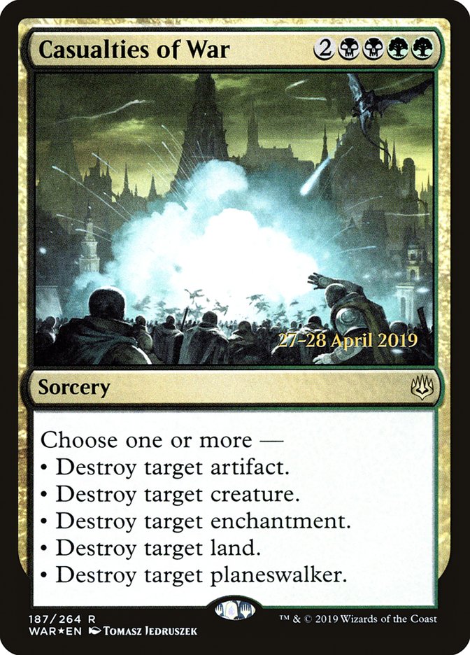 Casualties of War [War of the Spark Prerelease Promos] | Gate City Games LLC