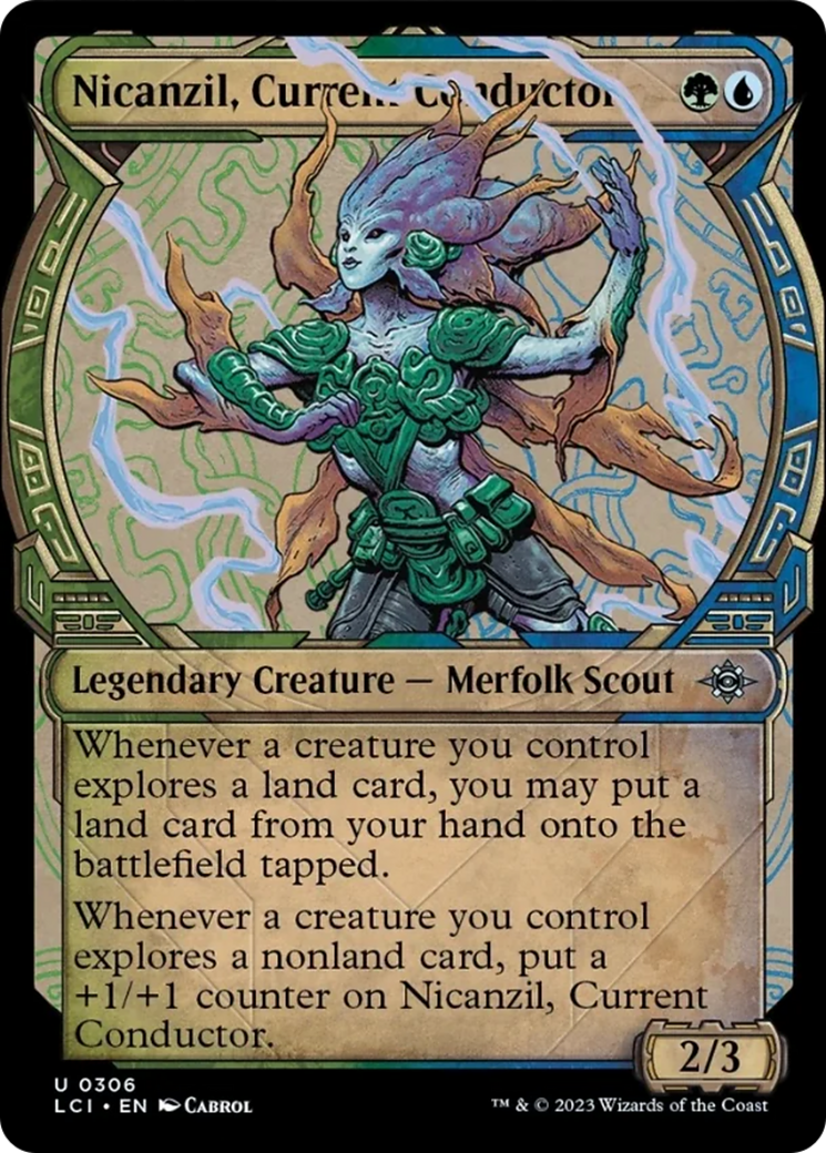 Nicanzil, Current Conductor (Showcase) [The Lost Caverns of Ixalan] | Gate City Games LLC