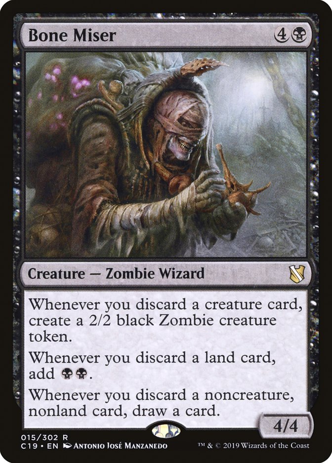Bone Miser [Commander 2019] | Gate City Games LLC
