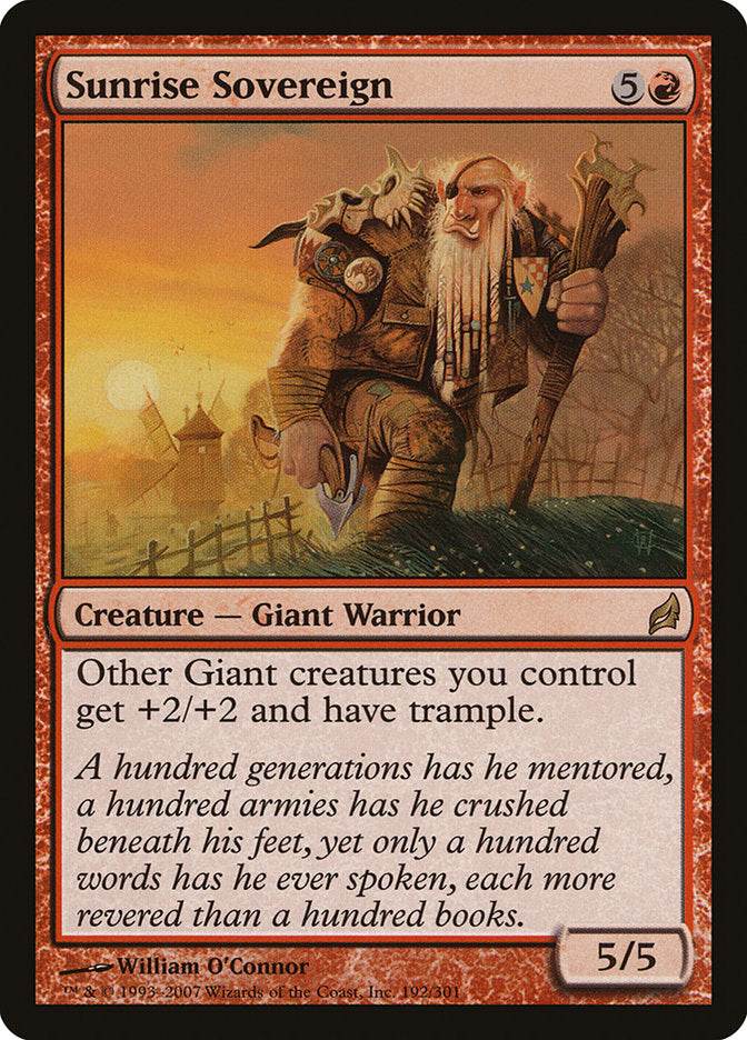 Sunrise Sovereign [Lorwyn] | Gate City Games LLC