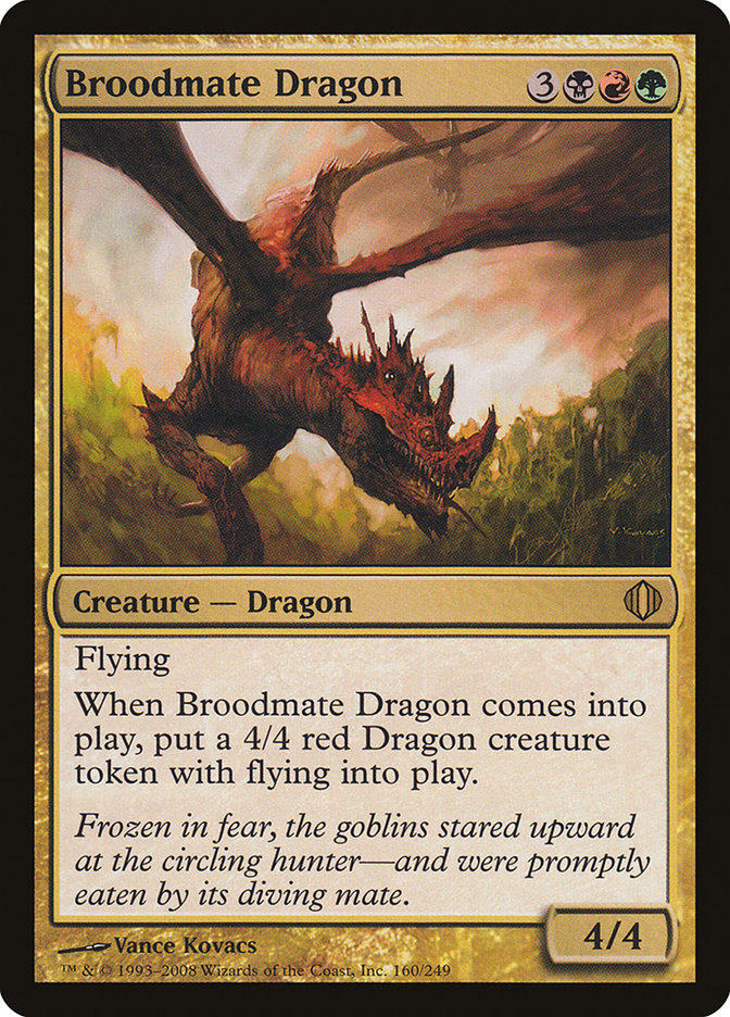 Broodmate Dragon [Shards of Alara] | Gate City Games LLC