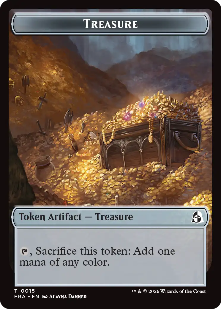 Angel (0003) // Treasure Double-Sided Token [Reality Fracture Tokens] | Gate City Games LLC