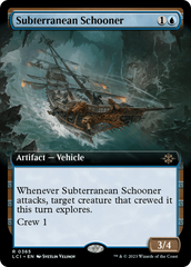 Subterranean Schooner (Extended Art) [The Lost Caverns of Ixalan] | Gate City Games LLC