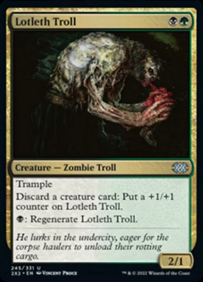 Lotleth Troll [Double Masters 2022] | Gate City Games LLC
