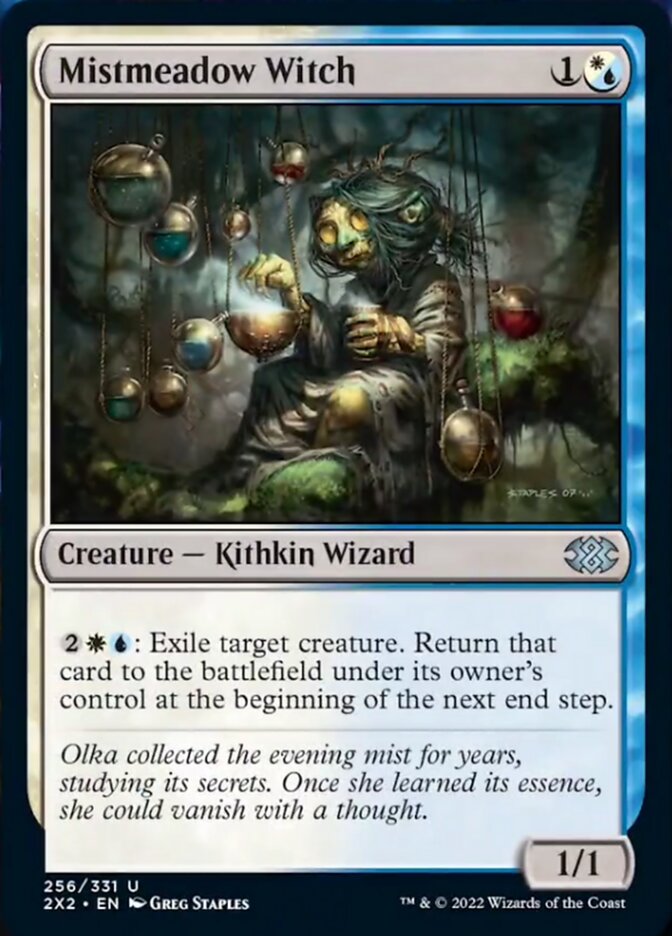 Mistmeadow Witch [Double Masters 2022] | Gate City Games LLC