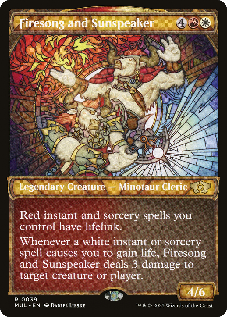 Firesong and Sunspeaker [Multiverse Legends] | Gate City Games LLC