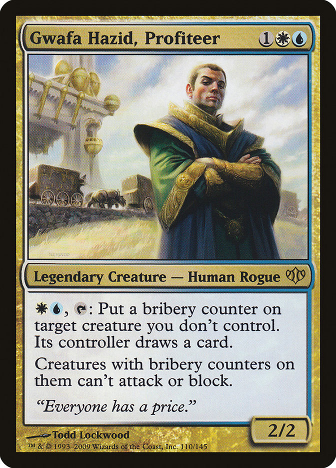Gwafa Hazid, Profiteer [Conflux] | Gate City Games LLC