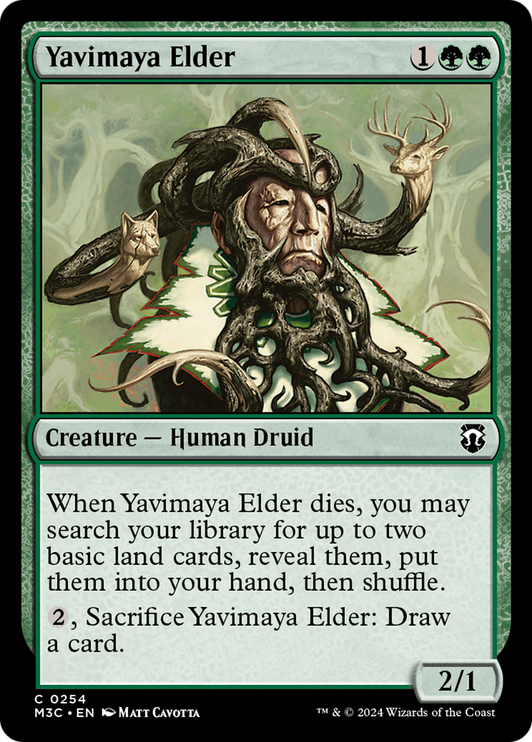 Yavimaya Elder [Modern Horizons 3 Commander] | Gate City Games LLC