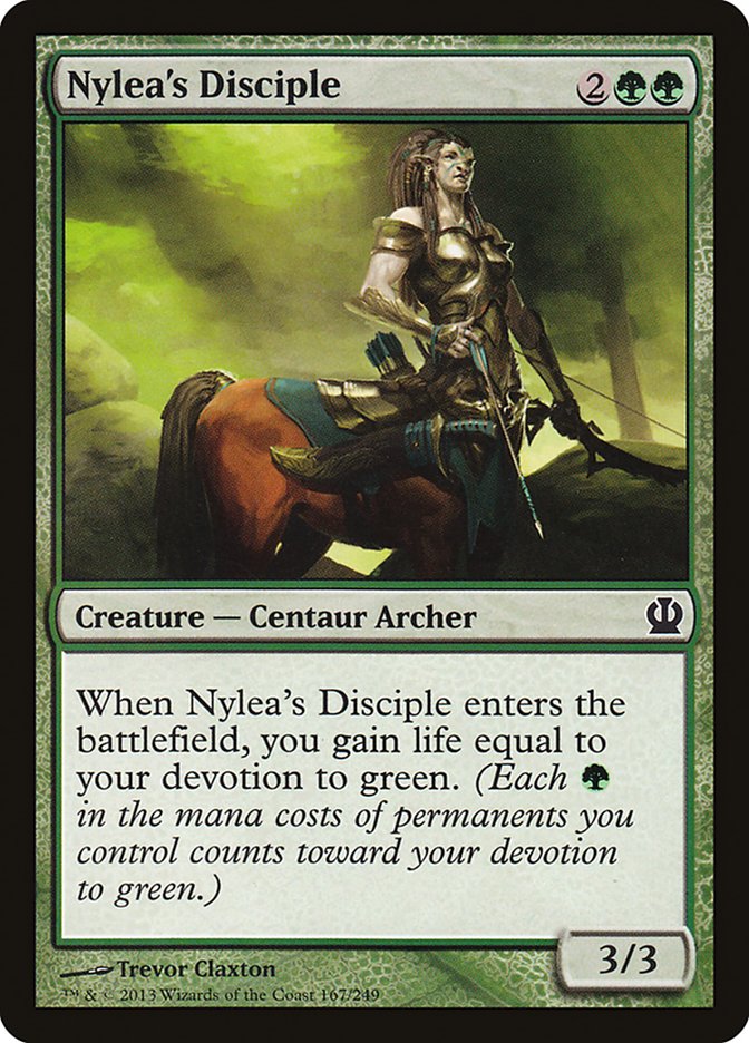 Nylea's Disciple [Theros] | Gate City Games LLC