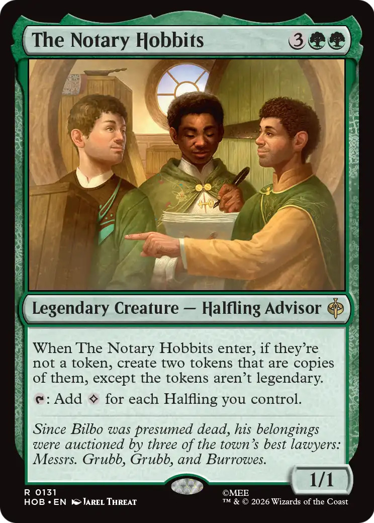 The Notary Hobbits [The Hobbit] | Gate City Games LLC