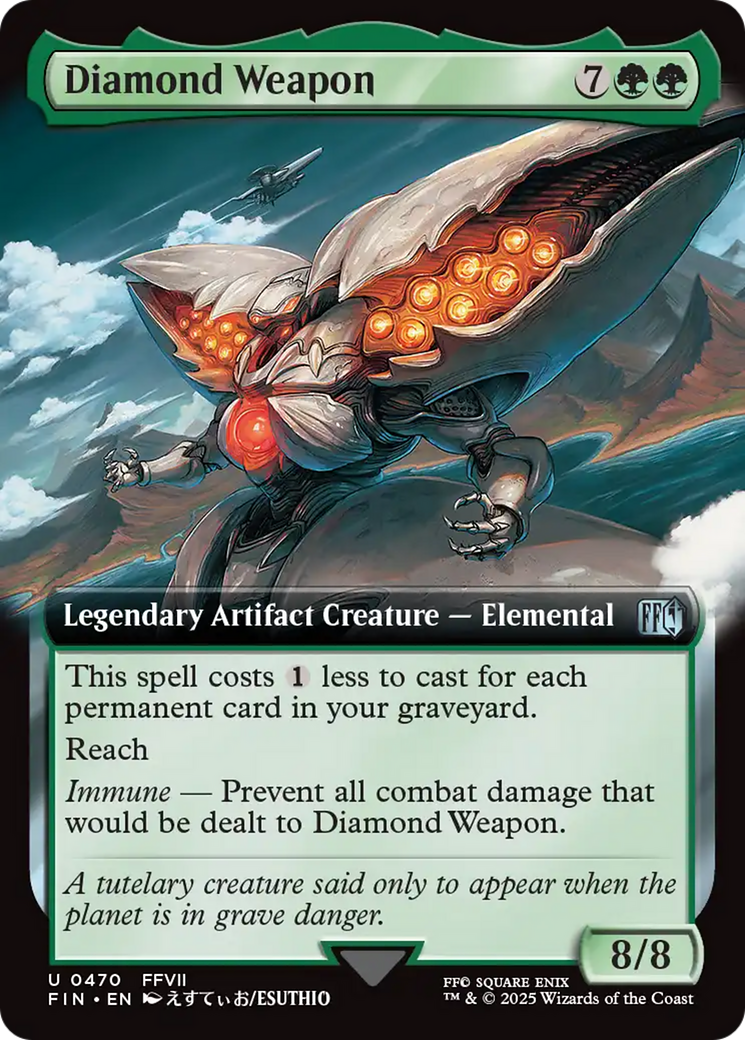 Diamond Weapon (Extended Art) [FINAL FANTASY] | Gate City Games LLC