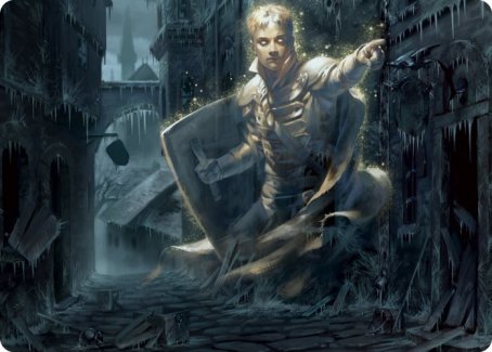 Dennick, Pious Apparition Art Card [Innistrad: Midnight Hunt Art Series] | Gate City Games LLC