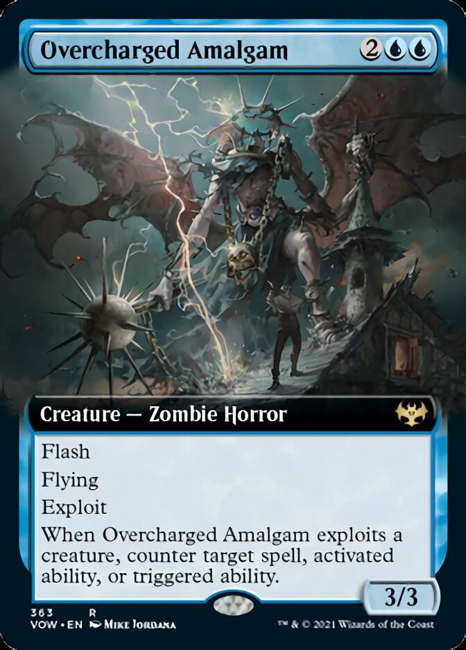 Overcharged Amalgam (Extended Art) [Innistrad: Crimson Vow] | Gate City Games LLC