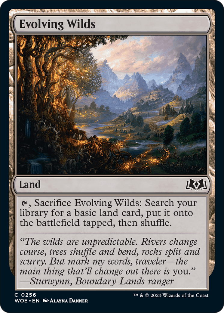 Evolving Wilds [Wilds of Eldraine] | Gate City Games LLC