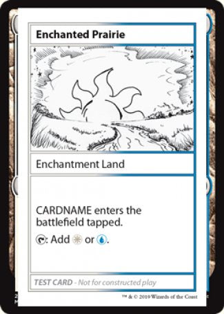 Enchanted Prairie (2021 Edition) [Mystery Booster Playtest Cards] | Gate City Games LLC