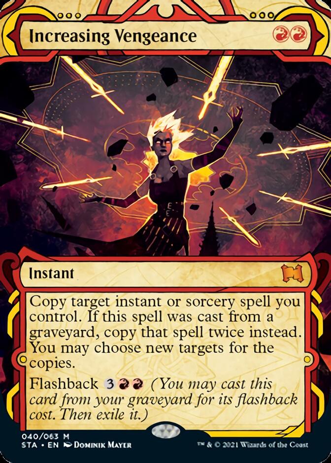 Increasing Vengeance (Foil Etched) [Strixhaven: Mystical Archive] | Gate City Games LLC