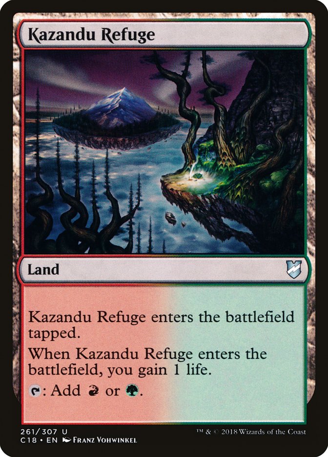 Kazandu Refuge [Commander 2018] | Gate City Games LLC