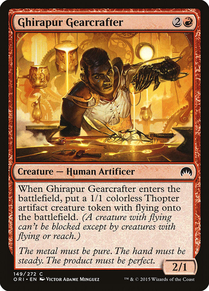 Ghirapur Gearcrafter [Magic Origins] | Gate City Games LLC