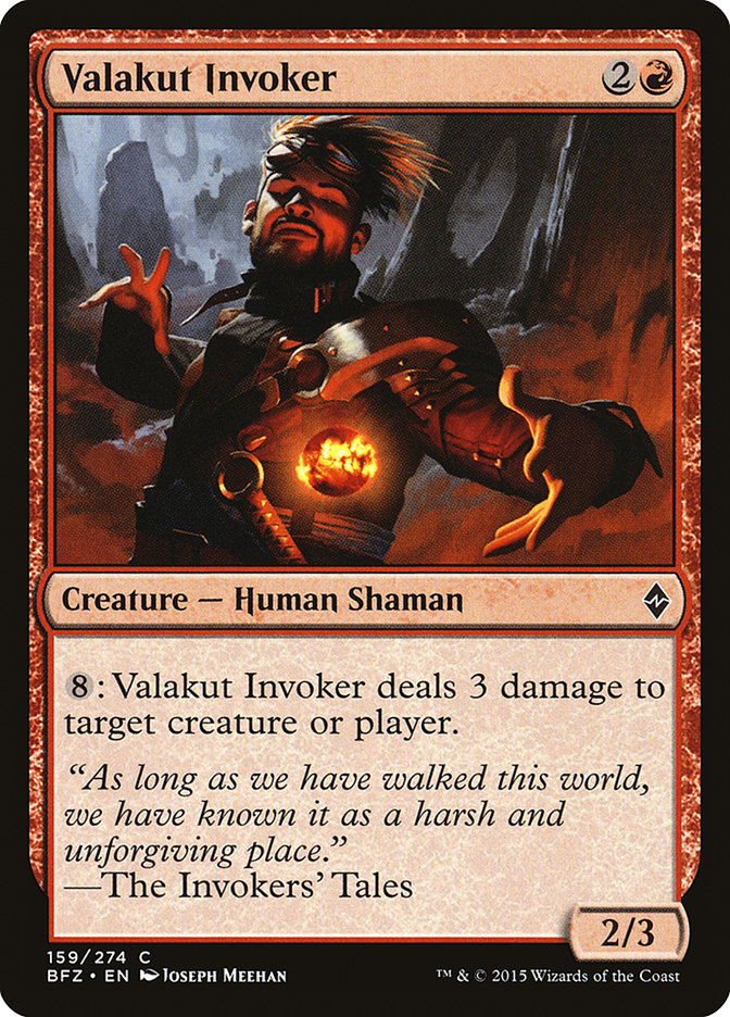 Valakut Invoker [Battle for Zendikar] | Gate City Games LLC
