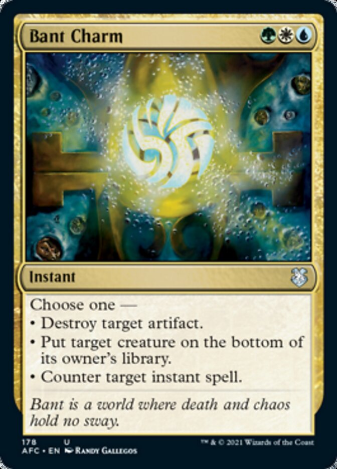 Bant Charm [Dungeons & Dragons: Adventures in the Forgotten Realms Commander] | Gate City Games LLC
