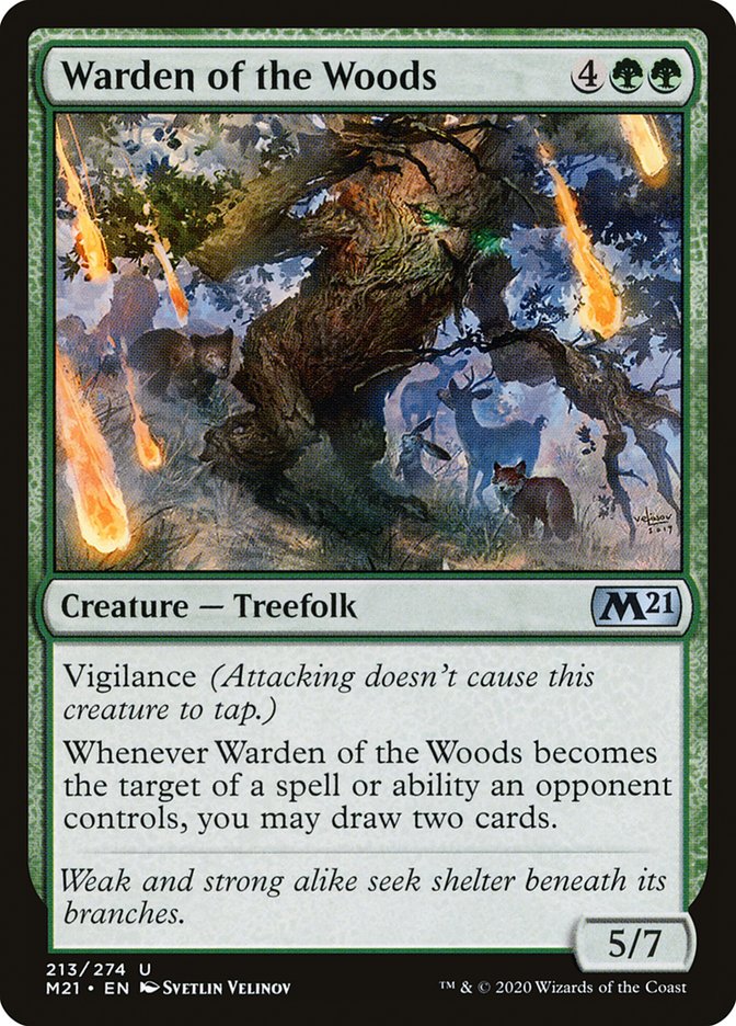 Warden of the Woods [Core Set 2021] | Gate City Games LLC