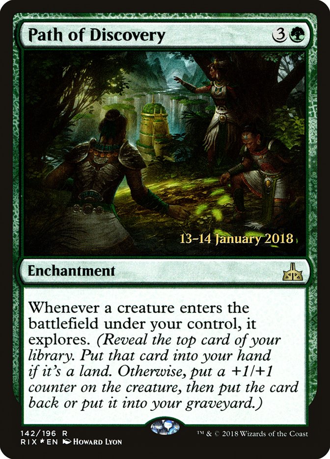 Path of Discovery [Rivals of Ixalan Prerelease Promos] | Gate City Games LLC