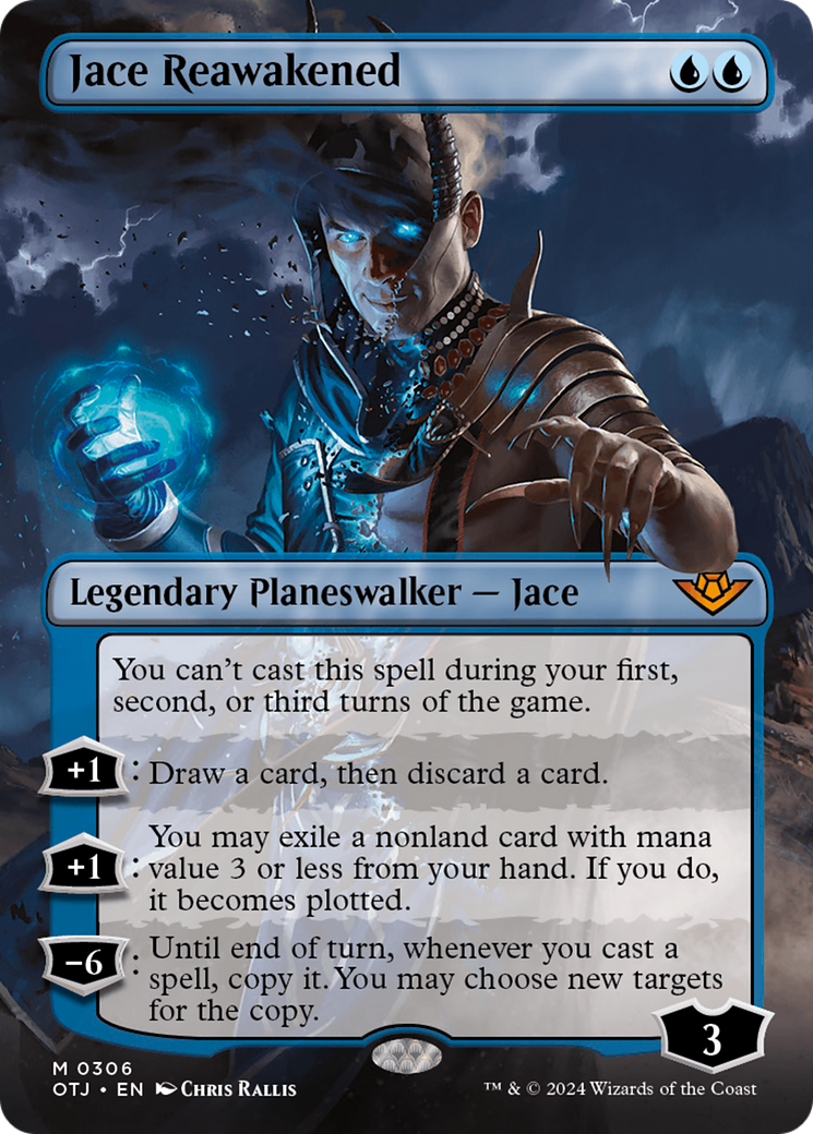 Jace Reawakened (Borderless) [Outlaws of Thunder Junction] | Gate City Games LLC