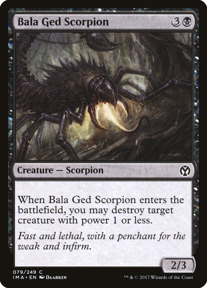 Bala Ged Scorpion [Iconic Masters] | Gate City Games LLC
