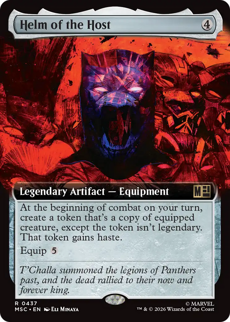 Helm of the Host (Extended Art) [Marvel Super Heroes Commander] | Gate City Games LLC