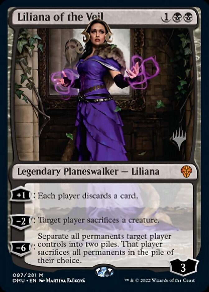 Liliana of the Veil (Promo Pack) [Dominaria United Promos] | Gate City Games LLC