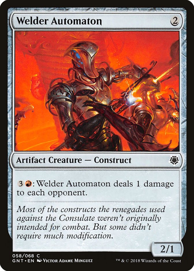 Welder Automaton [Game Night 2018] | Gate City Games LLC