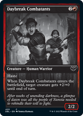 Daybreak Combatants [Innistrad: Double Feature] | Gate City Games LLC