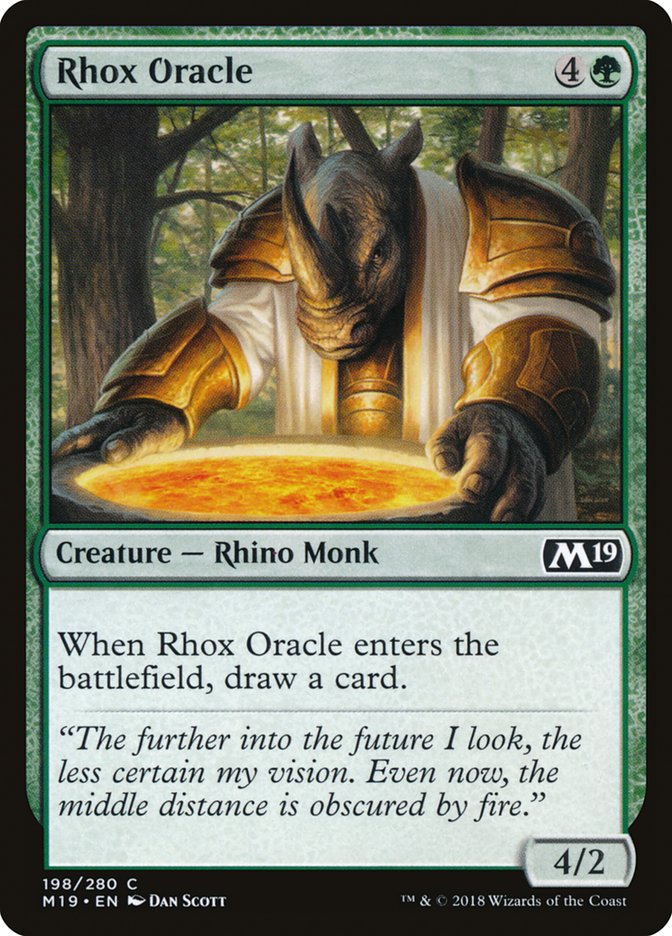 Rhox Oracle [Core Set 2019] | Gate City Games LLC