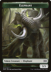 Angel // Elephant Double-Sided Token [Double Masters Tokens] | Gate City Games LLC