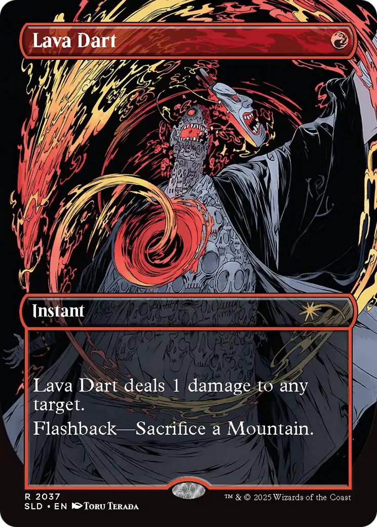 Lava Dart (Rainbow Foil) [Secret Lair Drop Series] | Gate City Games LLC