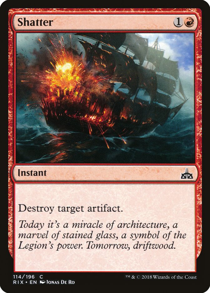Shatter [Rivals of Ixalan] | Gate City Games LLC