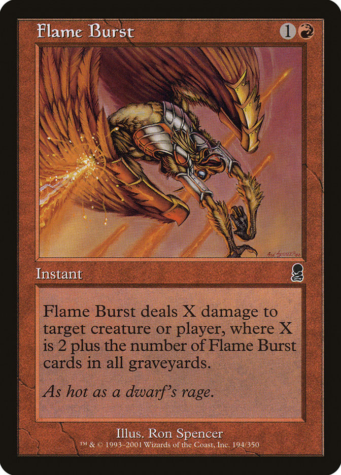 Flame Burst [Odyssey] | Gate City Games LLC