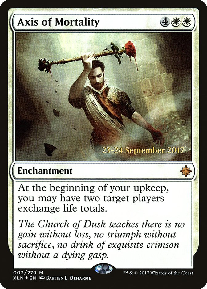 Axis of Mortality [Ixalan Prerelease Promos] | Gate City Games LLC