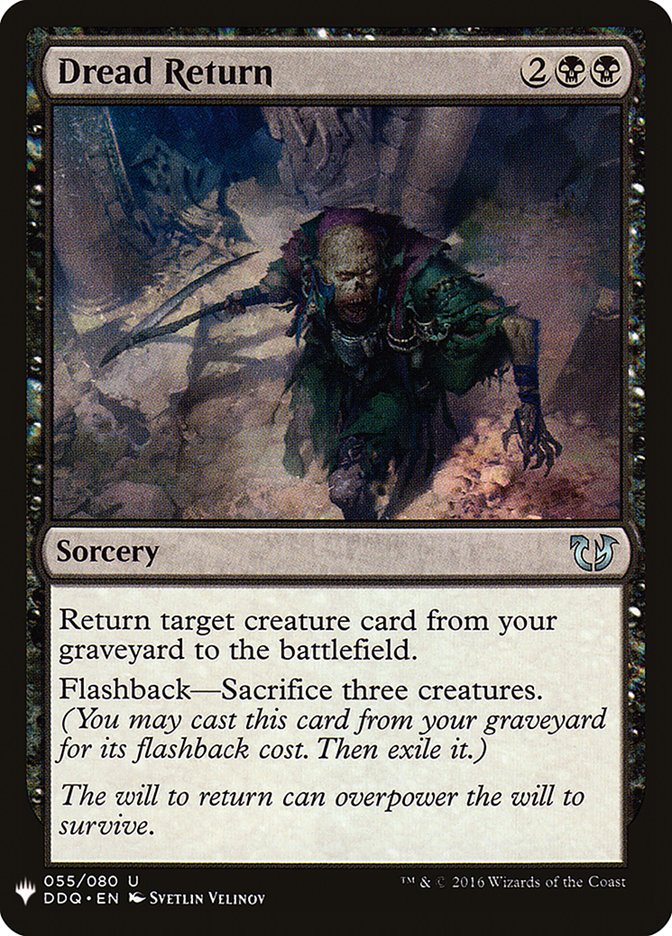 Dread Return [Mystery Booster] | Gate City Games LLC