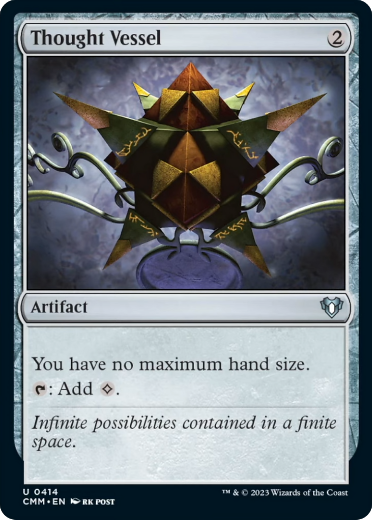 Thought Vessel [Commander Masters] | Gate City Games LLC